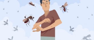 Активность комаров