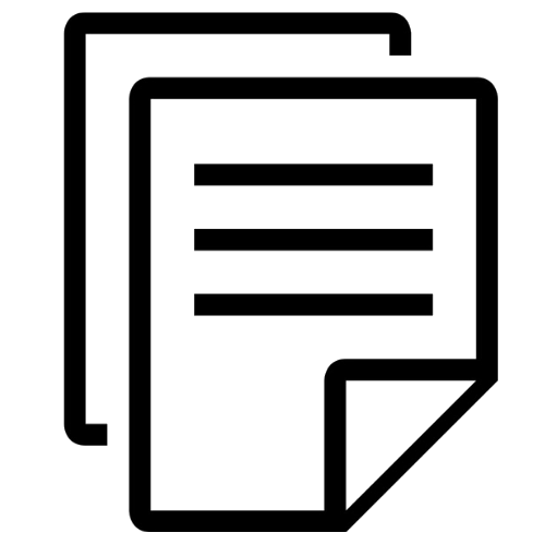Документ-иконка прозрачная