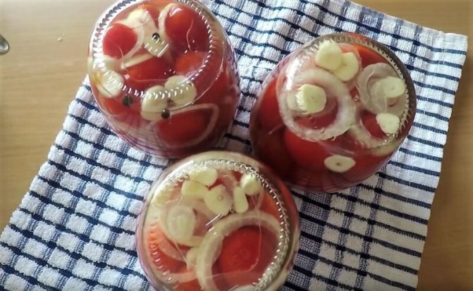 маринованные помидоры на зиму