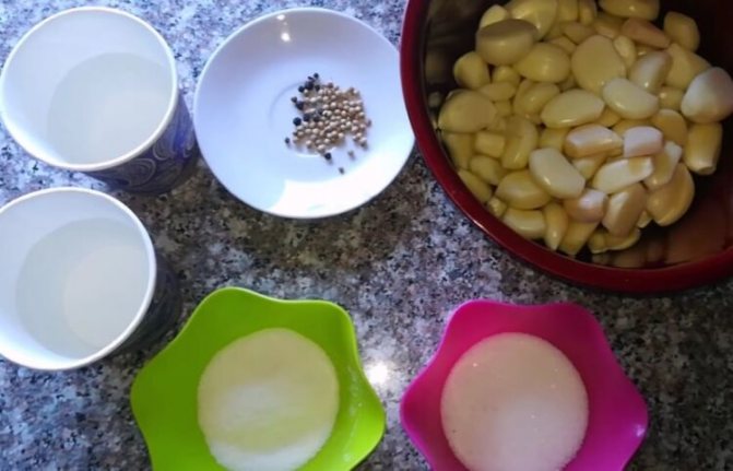маринованный чеснок — рецепт быстрого приготовления