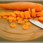 Морковь Император оранжево-красного цвета, плотный с небольшой сердцевиной