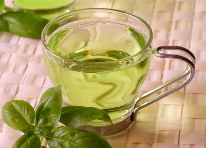 зеленый чай